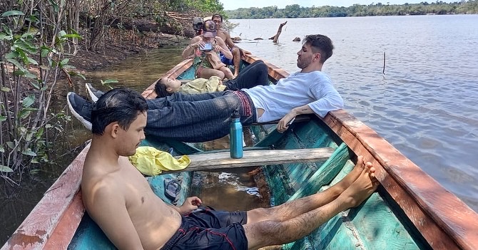 Getting to an Amazon jungle retreat near Iquitos Peru