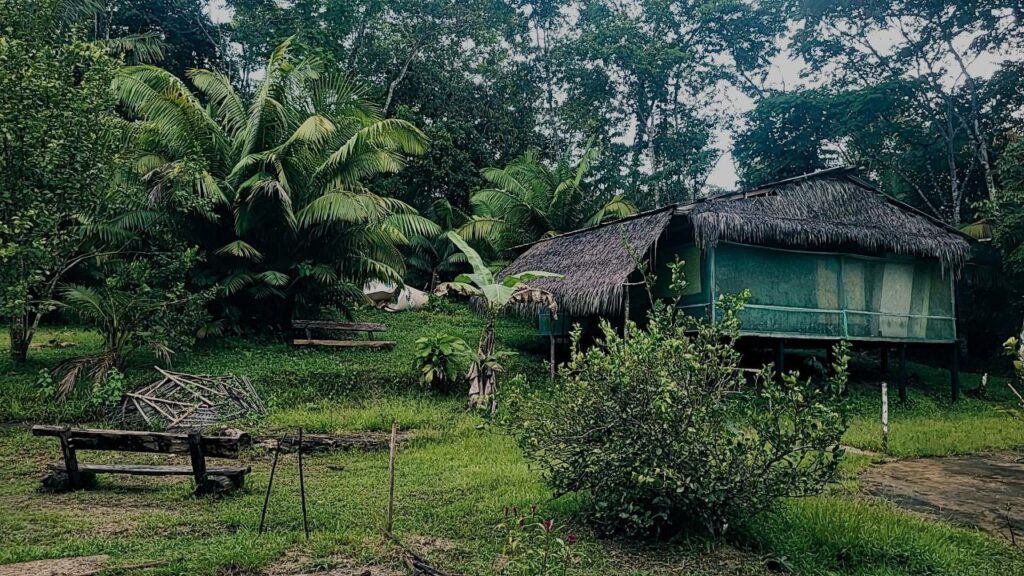 Amazon jungle retreat lodge in Iquitos Peru surrounded by rainforest